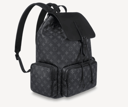◆大容量◆ LOUIS VUITTON バックパック バッグ トリオ 黒
